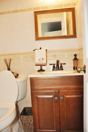 Powder Room (off den)